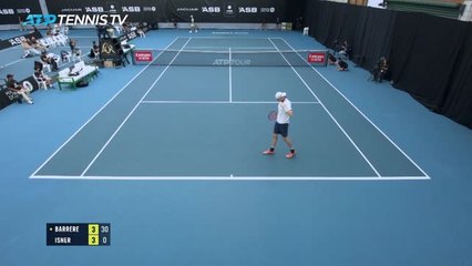 Auckland - Barrère élimine Isner