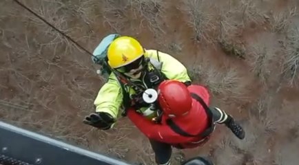 Filettino (FR) - Escursionista salvata sul Monte Tarino (10.01.23)