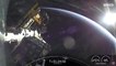 Amazing View From Space Of SpaceX Deploying Rideshare Satellites