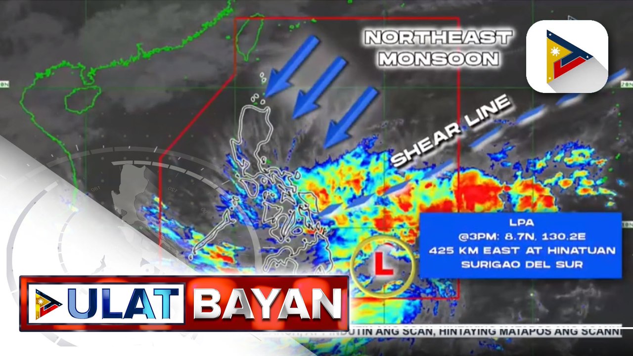 PAGASA: LPA, maliit ang tiyansa na maging ganap na bagyo