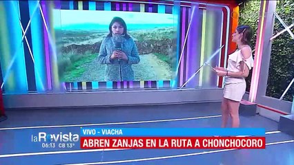 Las zanjas que cavaron en la ruta a Chonchocoro son para evitar la llegada de familiares de Camacho