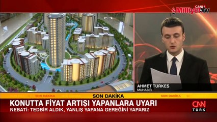 Bakan Nebati duyurdu! Konutta fiyat ve rayiç bedel farkına müdahale geliyor