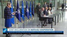 NATO ve AB, ortak tehditlere karşı işbirliği bildirisi imzaladı