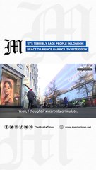 'It's terribly sad': people in London react to Prince Harry's ITV interview