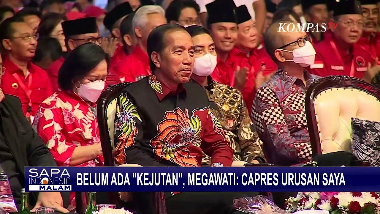 Belum Ada Kejutan Soal Capres, Megawati: Capres Itu Urusan Gue! - Video ...