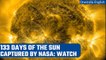 NASA's Solar Dynamics Observatory records 133-day time-lapse video of Sun: Watch |Oneindia News