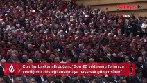 Cumhurbaşkanı Erdoğan'dan esnafa kredi müjdesi