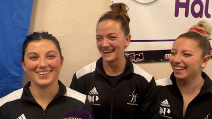 Interview maritima: Charline Clary Esther Toulze Marie Chaumeil et Marine Camacho d'Istres Sport Hal