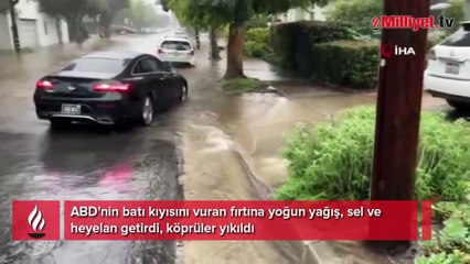 California'daki fırtınada can kaybı artıyor