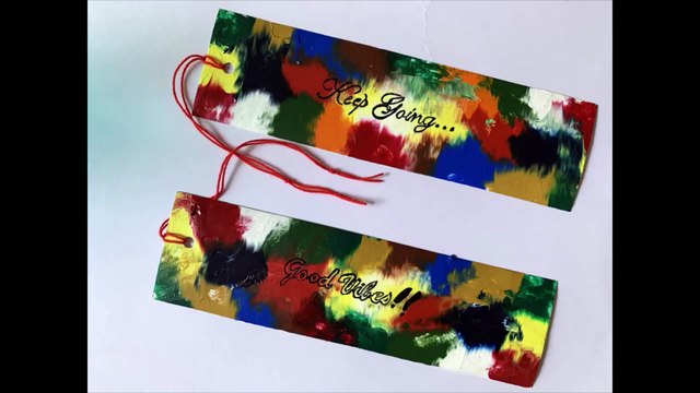 Super Easy & Colorful Bookmarkers | Step by Step Acrylic Painting Ideas | Abstract Acrylic Painting