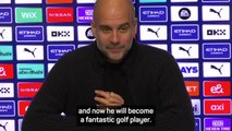 Guardiola backs retired Bale to become 'fantastic' golfer