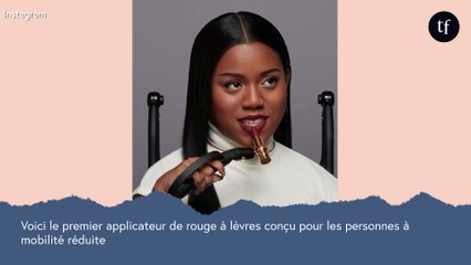 Voici le premier applicateur de rouge à lèvres conçu pour les personnes à mobilité réduite