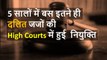 5 सालों में SC और ST जाति से सिर्फ 2 फीसदी जजों की High Courts में हुई नियुक्ति: कानून मंत्रालय| BJP