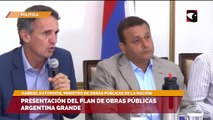 Presentación del plan de obras públicas argentina grande