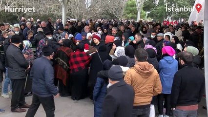 Öldürülen Gültay, tabutuna sarılı duvağıyla son yolculuğuna uğurlandı