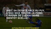 Avec sa défaite contre Puy, l'OGC Nice touche le fond: l'avenir de Lucien Favre scellé?