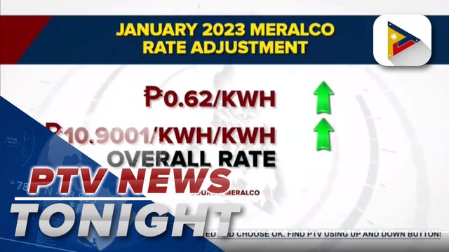 Meralco to hike power rates this January