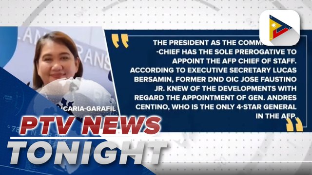 Exec. Sec. Lucas Bersamin, Sec. Cheloy Velicaria-Garafil defend Galvez appointment as AFP chief of staff