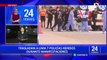 Trasladan a Lima a seis policías heridos durante protestas en Juliaca