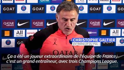 Propos de Le Graët: "Zidane mérite un grand respect", réagit Galtier