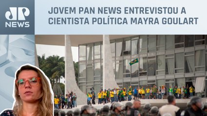 Perícia vai calcular prejuízos após depredação em Brasília; cientista política