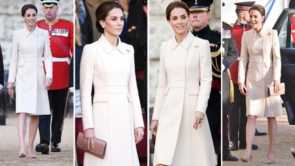Kate Middleton Made A Surprise Appearance In The Prettiest Cream Coat After Pregnancy Rumors
