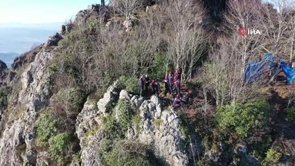 Скачать видео: Ordu Kent Ormanı'nda nefes kesen tatbikat