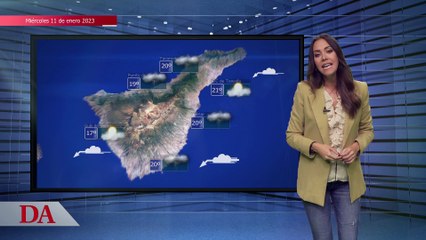 La previsión del tiempo en Canarias para el 11 de enero de 2023