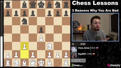 3 Reasons Why You're Bad At Chess