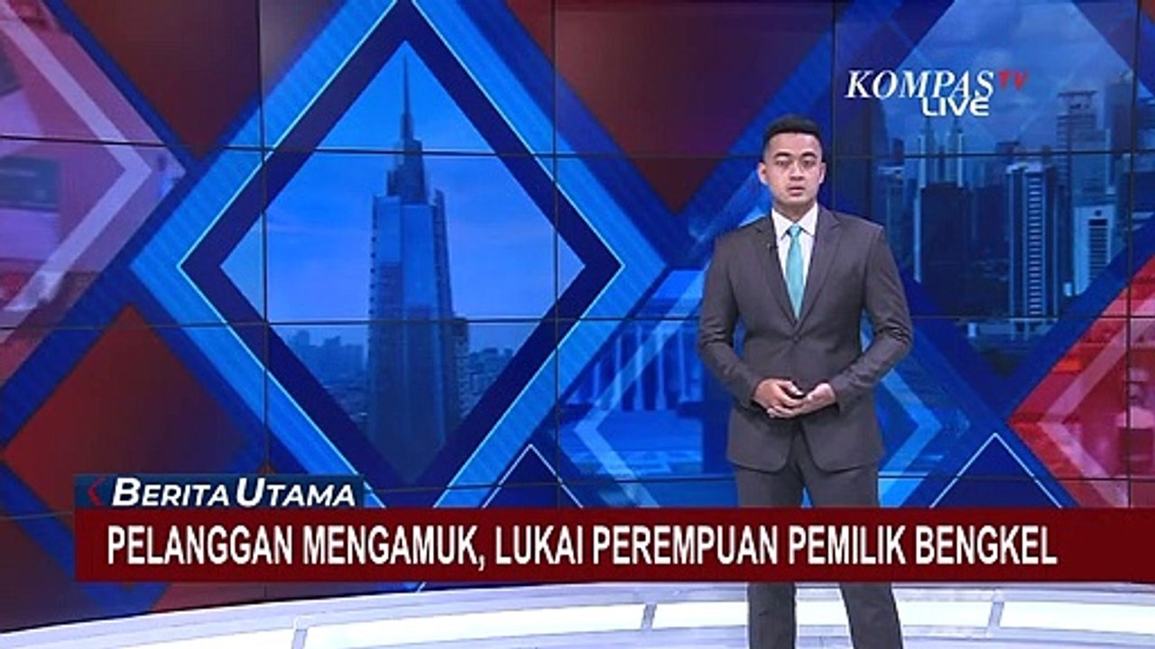 CCTV Rekam Aksi Seorang Pria Aniaya Perempuan Paruh Baya