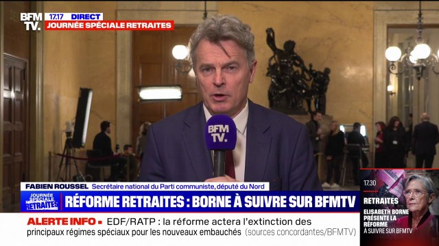 Fabien Roussel: Il va falloir se mobiliser fortement dans la rue pour contester cette réforme