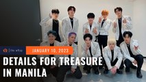 Seat plan, prices: TREASURE’s ‘Hello’ concert in Manila