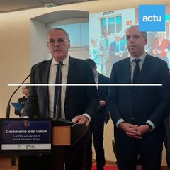 Le préfet de l'Orne et le président du Département ont présenté leurs vœux 2023 conjointement