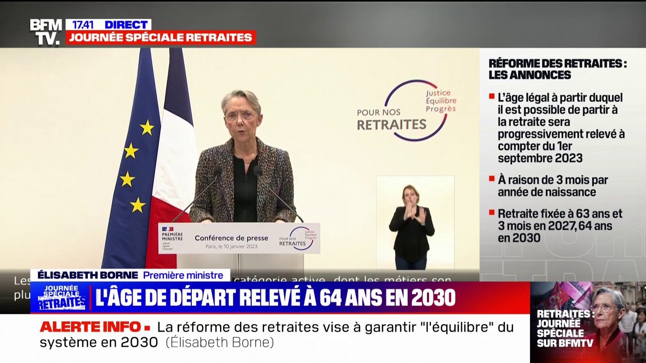 Élisabeth Borne: "Nous allons créer un fonds d'investissement dans la prévention de l'usure professionnelle doté d'un milliard d'euros"