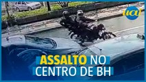 Tiros na Rodoviária de BH: dupla em moto rouba policial civil