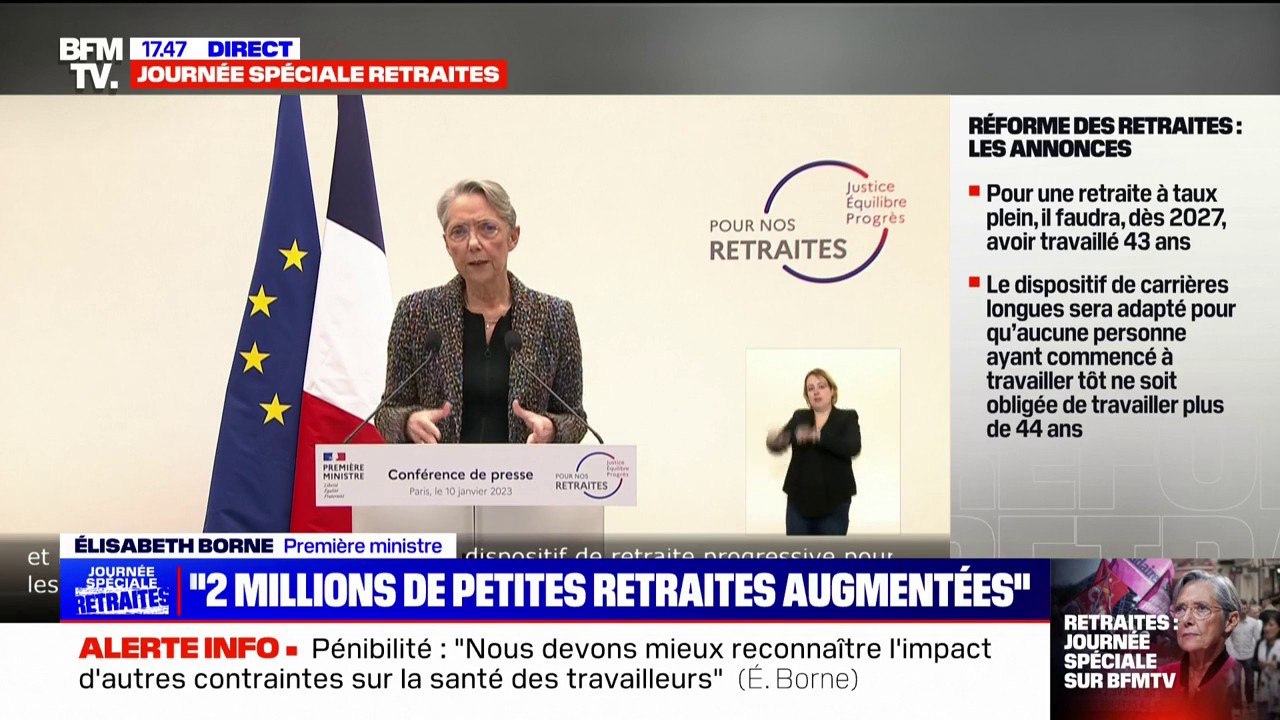 Emploi des seniors: "Un index sera créé sur la place des salariés en fin de carrière", affirme Élisabeth Borne