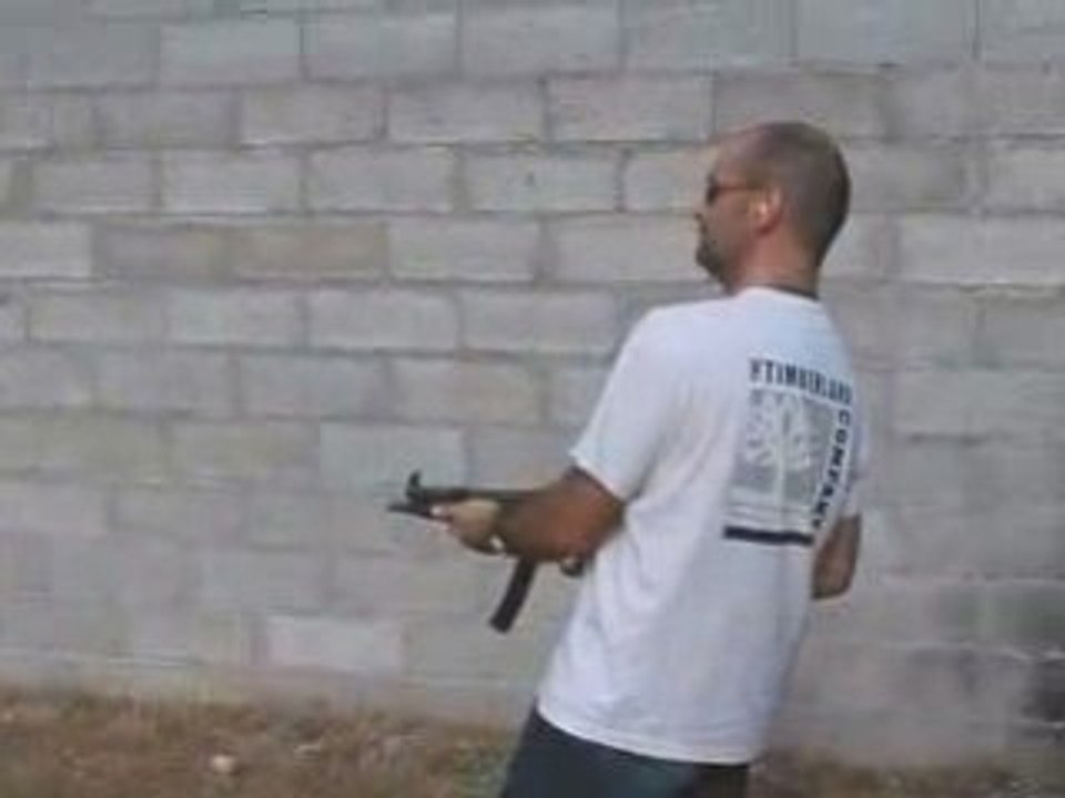 BT96 HK MP5 civil en 9mm para 9x19 au tir club Aleria Corse