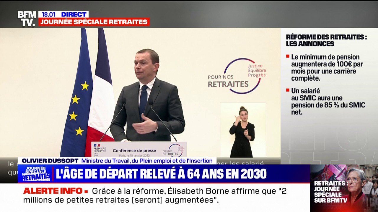Olivier Dussopt: "Une caissière de supermarché ou un gardien de nuit vont acquérir plus facilement des points au titre du travail répétitif ou du travail de nuit"