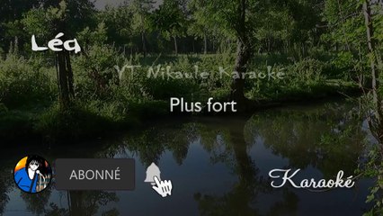 Léa - Plus fort (Karaoké) Star Academy 2022