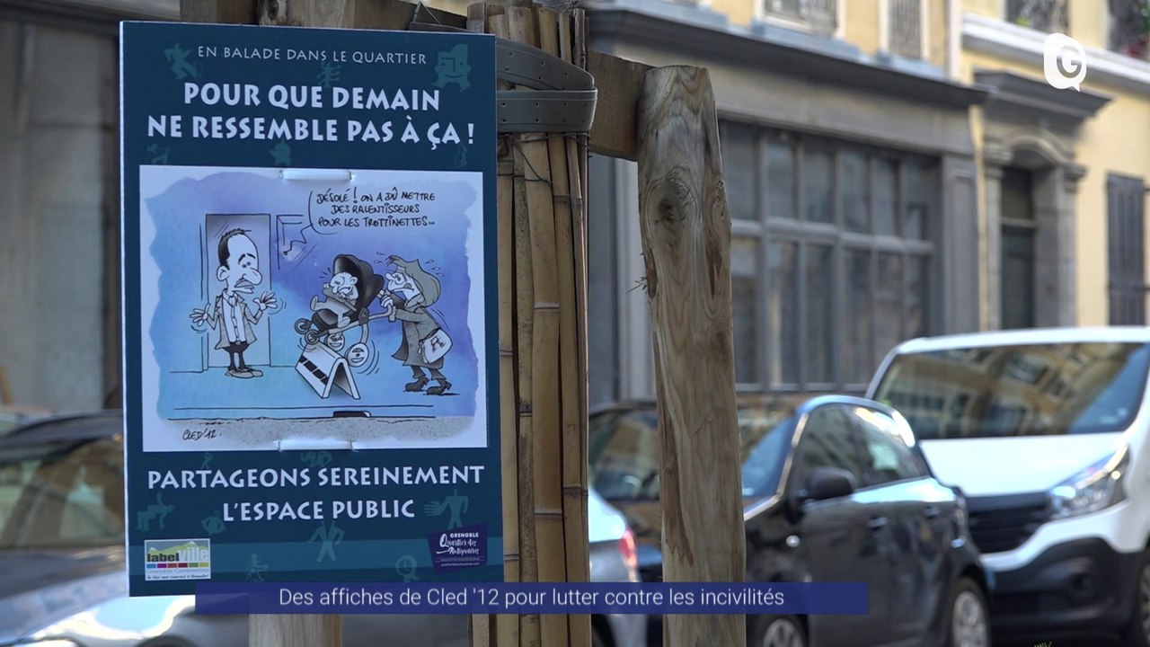 Reportage - Des affiches de Cled'12 pour lutter contre les incivilités ...