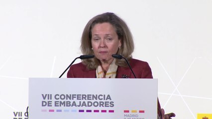 Nadia Calviño: "La economía está resistiendo muy bien"