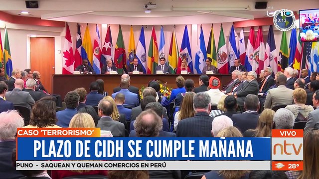 Se cumple el plazo de la Comisión Interamericana de Derechos Humanos por el caso Terrorismo en Bolivia