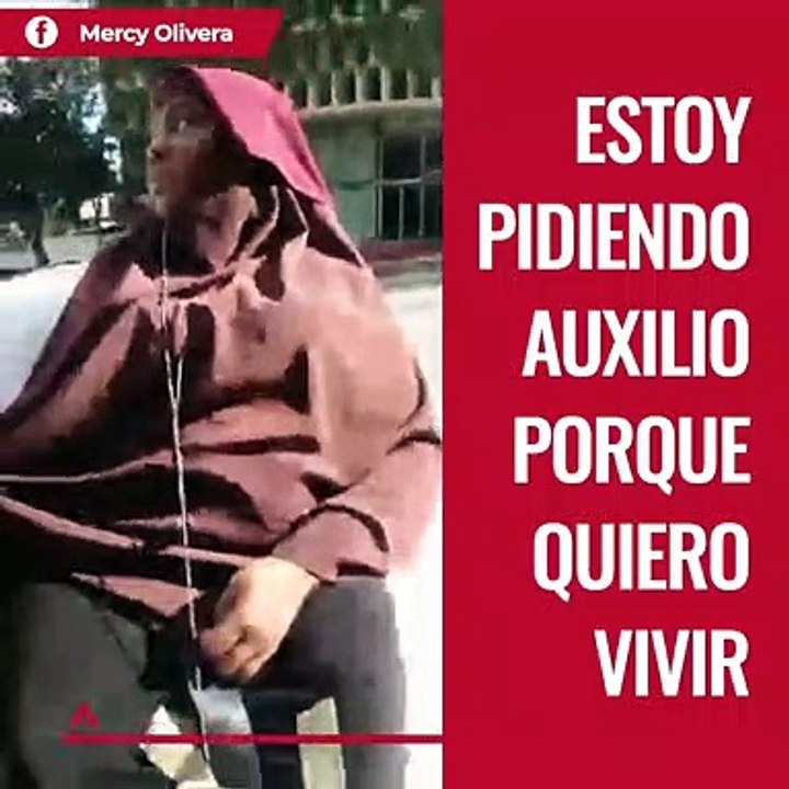 Estoy pidiendo auxilio porque quiero vivir