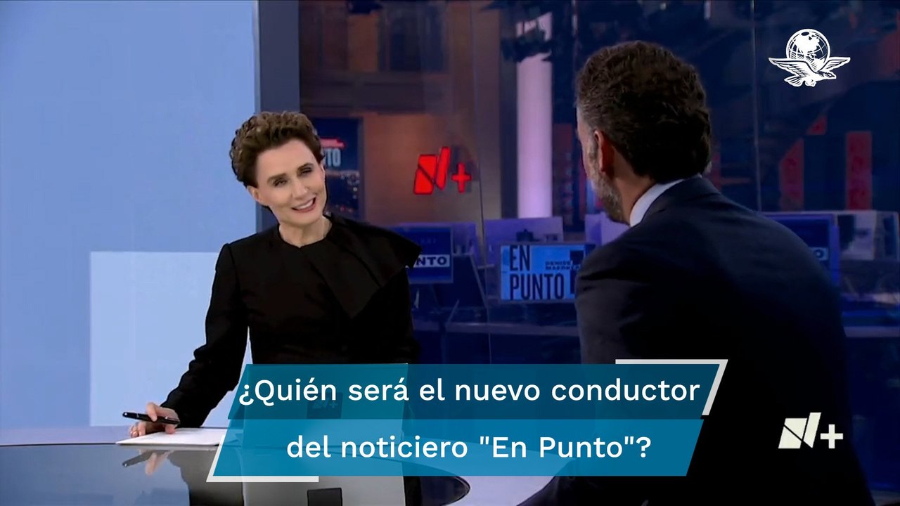 Denise Maerker se despide de la conducción de ‘En Punto’