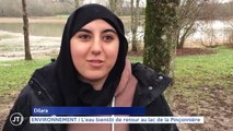ENVIRONNEMENT / L'eau bientôt de retour au lac de la Pinçonnière ?