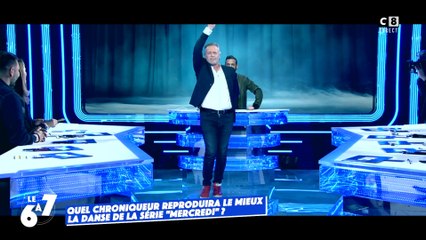 Les chroniqueurs reproduisent la danse de la série "Mercredi" !