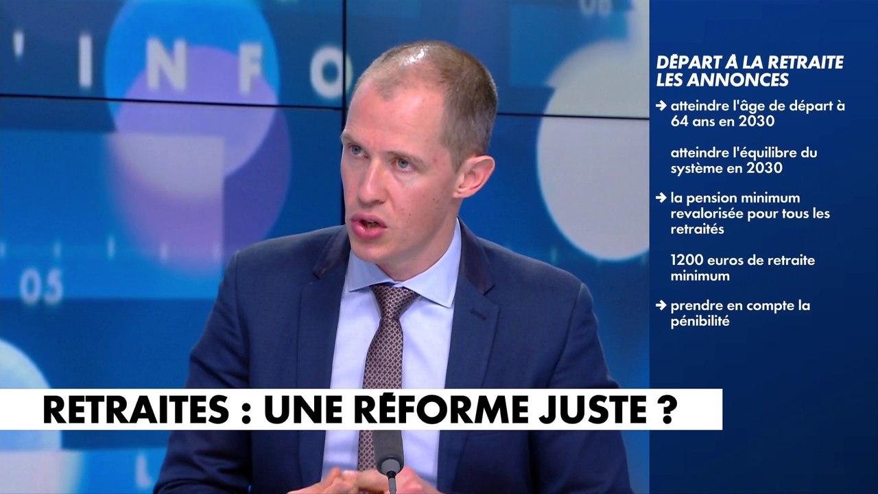 Dimitri Pavlenko sur la réforme des retraites :...