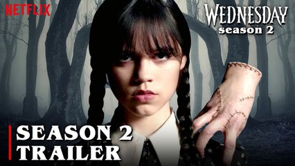 Wednesday Season 2 Trailer Teaser (2024) - Netflix, Jenna Ortega & Hunter Doohan