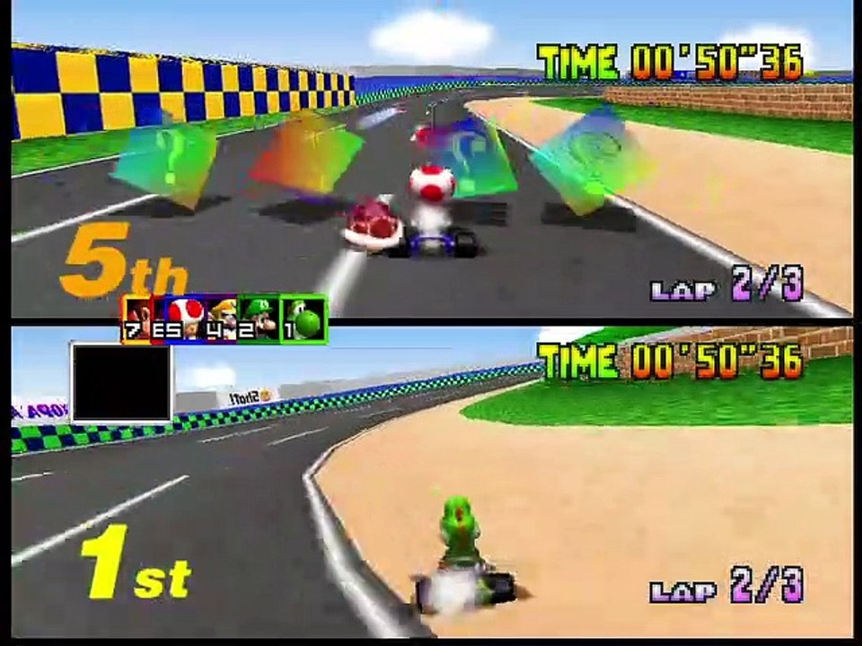 Mario Kart 64 online multiplayer n64 Vidéo Dailymotion
