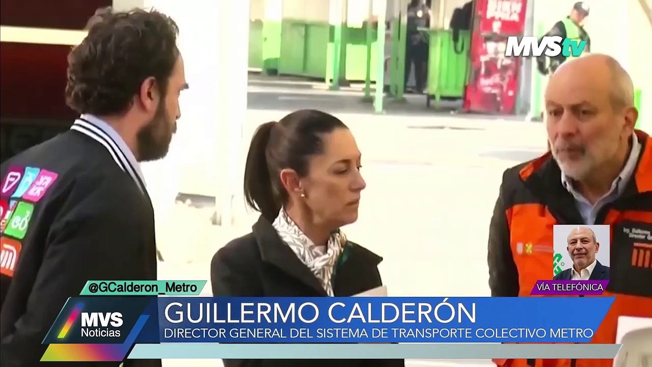 Entrevista a Guillermo Calderón, Director general del Sistema de Transporte Colectivo Metro MVS Noticias